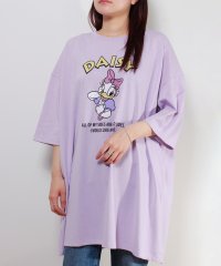 DISNEY/【DISNEY/ディズニー】天竺7分袖BIGＴシャツ ミッキーマウス・ミニーマウス・ドナルドダッグ・デイジーダッグ/505969624