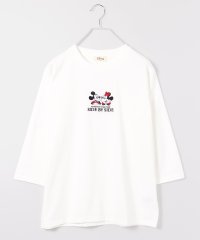 DISNEY/【DISNEY/ディズニー】天竺7分袖刺繍Ｔシャツ（ミッキーマウス/ミニーマウス/プーさん）/505969626