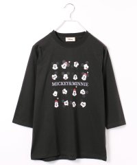 DISNEY/【DISNEY/ディズニー】プリント天竺7分袖Ｔシャツ/505969627