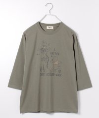 DISNEY/【DISNEY/ディズニー】天竺7分袖Ｔシャツ/505969628