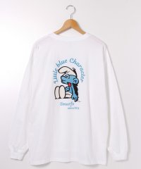 ALWAYS GOOD TIME NEW BASIC STORE/【THE SMURFS/スマーフ】刺繍・プリントロングスリーブTシャツ/505969632