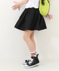 devirock/ミニ丈ギャザースカッツ 子供服 キッズ ベビー 女の子 ボトムス スカート スカッツ インナーパンツ付ミニスカート /505972424