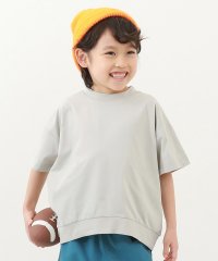 devirock/防汚 無地バルーン半袖Tシャツ 子供服 キッズ 男の子 女の子 トップス 半袖Tシャツ Tシャツ /505972437