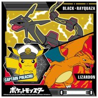 cinemacollection/シネマコレクション cinemacollection ポケットモンスター ランチクロス 大判ハンカチ ブラック ポケモン バンビーナ ハンカチーフ キャラクター/505989518