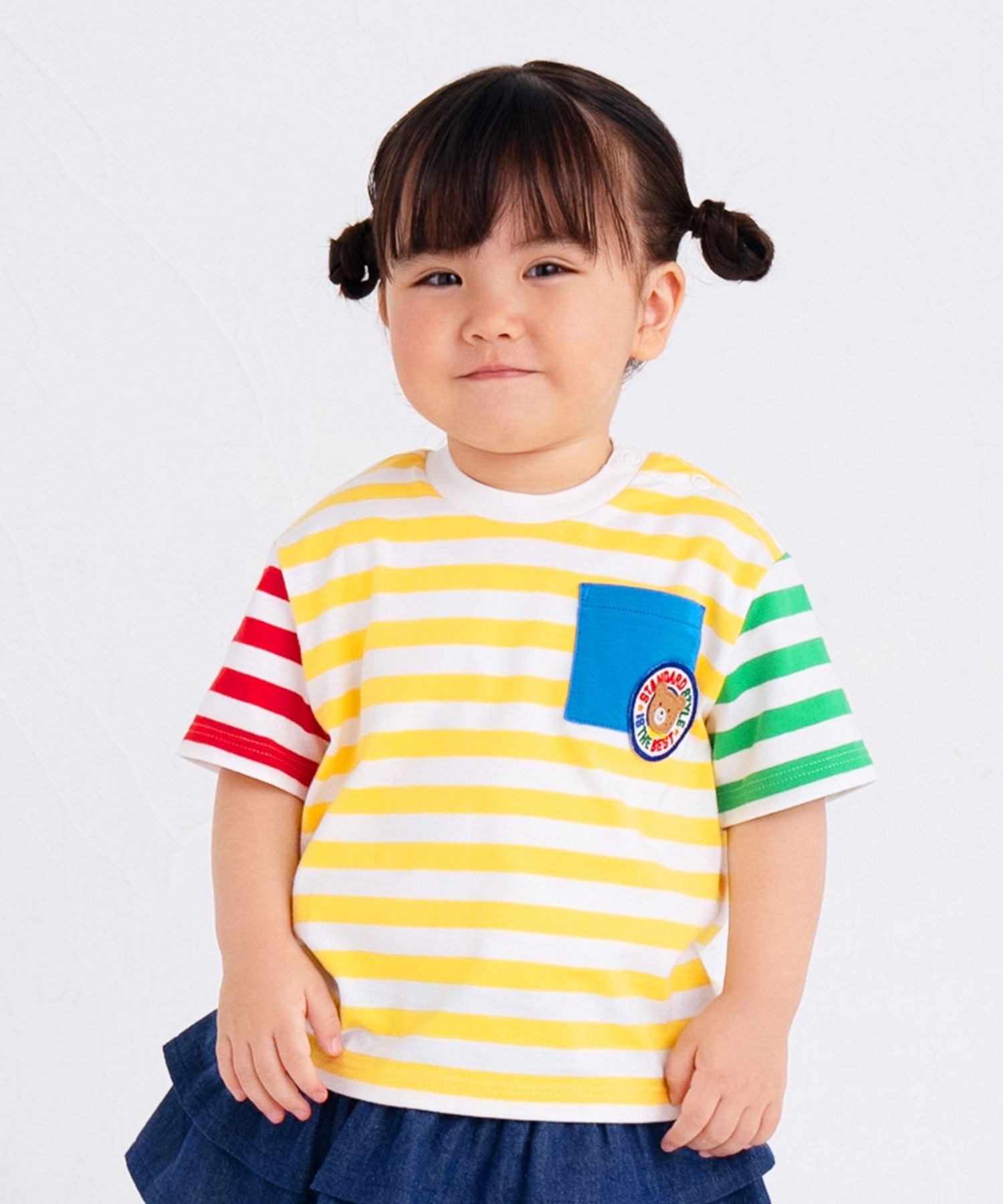 未着用】ミキハウス ホットビスケッツ 弱々し 半袖Tシャツ 120