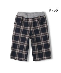 Crescent/【子供服】 crescent (クレセント) ギンガム・ストライプ・チェック6分丈ハーフパンツ 80cm～130cm N33120/505991165