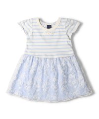 Crescent/【子供服】 crescent (クレセント) ボーダーチュール切替半袖ワンピース 80cm～140cm N42300/505991167