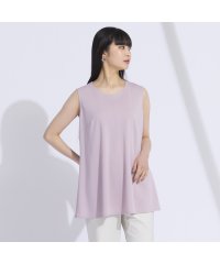 Liliane Burty/ミッションポンチ　ノースリーブTシャツ/505991366