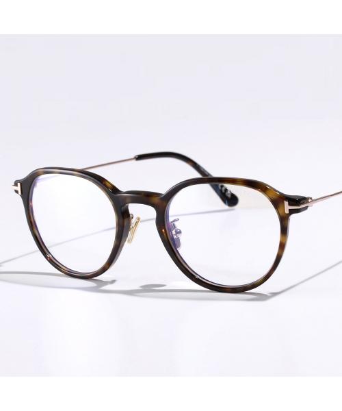 セール】TOM FORD メガネ TF5777－D－B レディース ボストン型