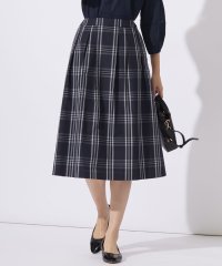 J.PRESS LADIES（LARGE SIZE）/【洗える】コンパクトチェック スカート/505992566