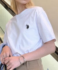 US POLO ASSN/ユーエスポロアッスン U.S. POLO ASSN. ◎SETUP7別注◎ワンポイント ポニー 刺繍 Tシャツ ユニセックス 半袖/505857807