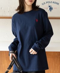 US POLO ASSN/◎SETUP7別注◎【U.S. POLO ASSN / ユーエス ポロ アッスン】ワンポイント ポニー刺繍 ロンT 長袖 ユニセックス カットソー/505857810