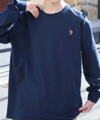 US POLO ASSN/◎SETUP7別注◎ ユーエスポロアッスン U.S. POLO ASSN. ワンポイント 刺繍 ロンT 長袖 ユニセックス カットソー トップス ユニセックス/505857810