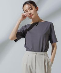 NANO universe/Anti Soaked(R) 汗染み防止 ボートネックTシャツ/505894248