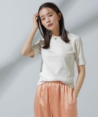 NANO universe/Anti Soaked(R) 汗染み防止 クルーネックリブTシャツ/505894249