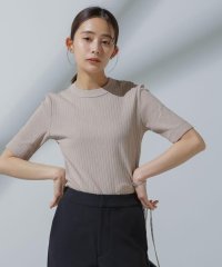 NANO universe/Anti Soaked(R) 汗染み防止 クルーネックリブTシャツ/505894249