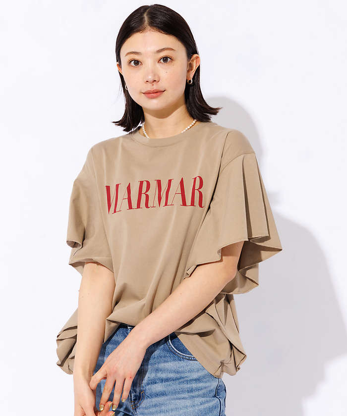 別注＞【MICA&DEAL /マイカアンドディール】ロゴTシャツ