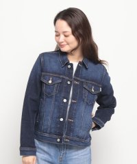 EDWIN/BASIC DENIM JACKET  DARK USED/505943215