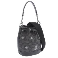 COACH/COACH コーチ MINI DEMPSEY BUCKET BAG ミニ デンプシー シグネチャー スター エンブロイダリー バケット バッグ 斜めがけ ショル/505993022