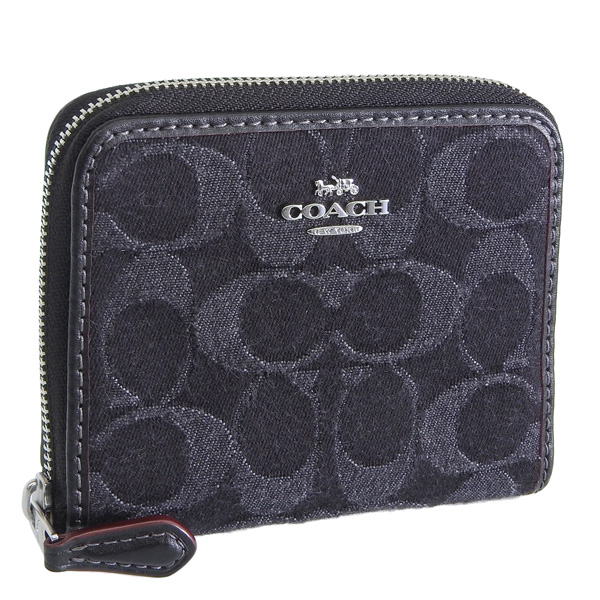 セール】COACH コーチ SMALL ZIP AROUND WALLET スモールジップ