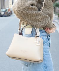 TODS/TOD'S トッズ Tタイムレス マイクロ ハンド バッグ レザー/505993043