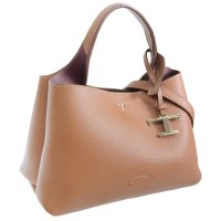 TODS/TOD'S トッズ Tタイムレス マイクロ ハンド バッグ レザー/505993044