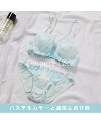 MAISON BREEZE/メゾンブリーズ MAISON BREEZE ギュピールレース ブラショーツセット ブラジャー ショーツ アンダーウェア 下着 レディース 11954/11954/505993052