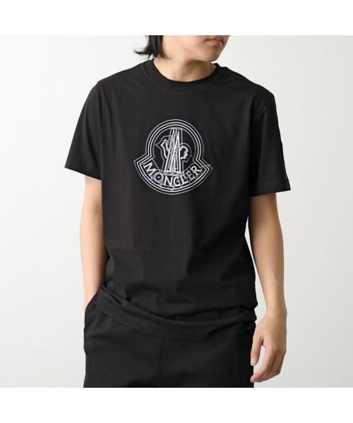 MONCLER Matt Black 半袖 Tシャツ 8C00028 89A17(505993148 