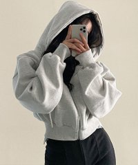 miniministore/ミニミニストア miniministore ジップパーカー 韓国ショート丈フーディー/505993389