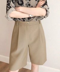 miniministore/ミニミニストア miniministore タックショートパンツ ハイウエスト 美脚/505993390