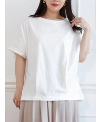 Re-J＆SUPURE/裾タックゆるTシャツ/505993422