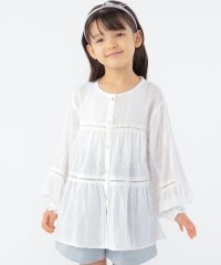 SHIPS KIDS/SHIPS KIDS:100～130cm / スナップ ボタン ティアード ブラウス/505993429