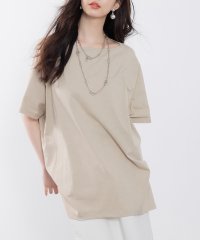 SAISON DE PAPILLON/ボートネックカットソーTシャツ/505993481