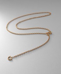 COCOSHNIK ONHITSCH/ココシュニック オンキッチュ COCOSHNIK ONKITSCH シルバー ロックモチーフ ラリエットネックレス GP/505993587