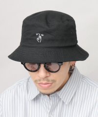 Besiquenti/BASIQUENTI ベーシックエンチ バケットハット 帽子 刺繍 バケハ コットン/505993684