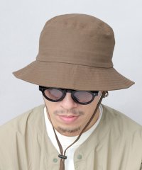 Besiquenti/ベーシックエンチ Basiquenti バケットハット 帽子 あご紐付き ダウンブリム 無地/505993685