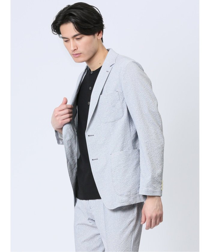 LANVIN セットアップ ダブル テーラードジャケット イージーパンツ 46 LANVIN セットアップ ダブル テーラードジャケット イージー