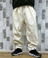 TopIsm/トップイズム TopIsm パラシュートパンツ メンズ バルーンパンツ ストレッチ入り 裾ドローコート付 無地 男女兼用 ユニセックス イージーパンツ ロングパ/505993744