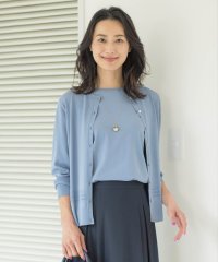 J.PRESS LADIES（LARGE SIZE）/【洗える】レーヨンエリートストレッチ 編み柄 カーディガン/505994216