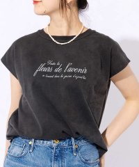 Rouge vif la cle/【TICCA/ティッカ】別注ウォッシュ天竺フレンチロゴTシャツ/505994237