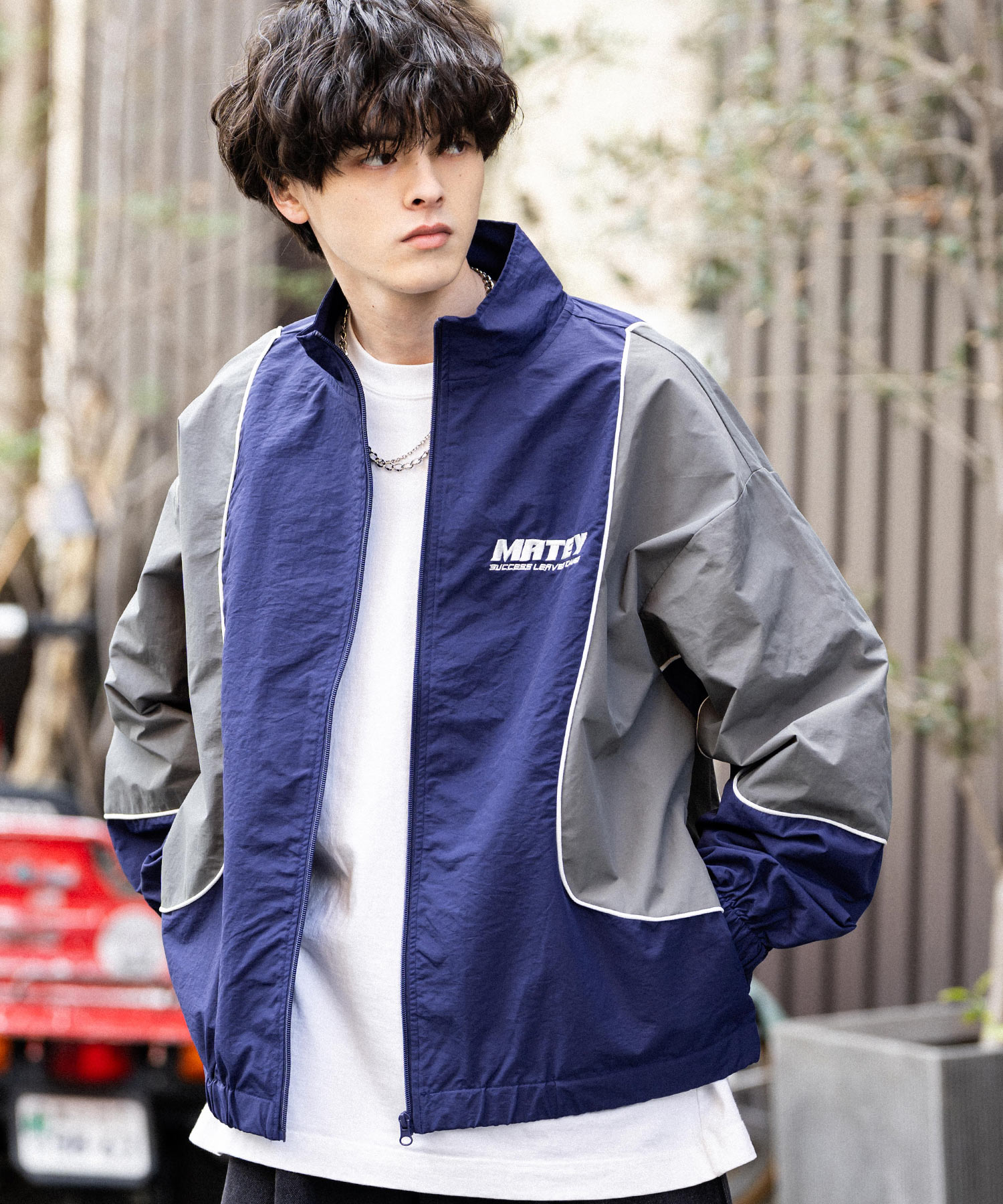 ジャケット・アウター t. コート ジャケット Seersucker Blouson メンズ（メンズ コート