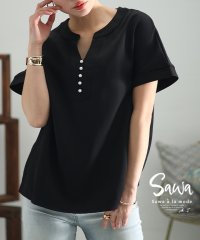 Sawa a la mode/レディース 大人 上品 ほんのり上品さ乗せるパール付きプルオーバートップス/505994274