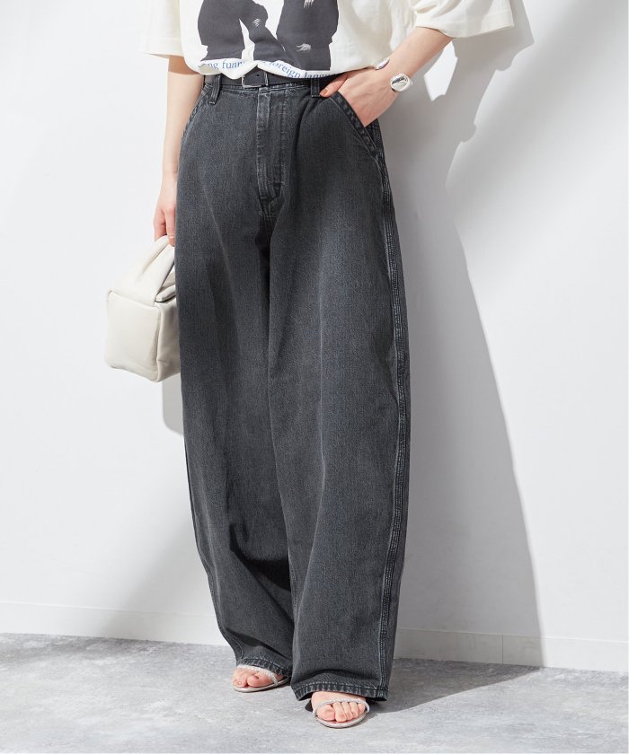 AYA KANEKO×Lee×L'ESSAGE】SUPERSIZED WORK：デニムパンツ