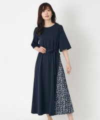  LAURA ASHLEY/【ジャージ素材／同柄アイテムあり】サイドプリーツワンピース/505994336