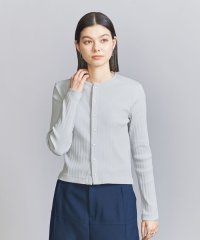 BEAUTY&YOUTH UNITED ARROWS/【WEB限定】フェイクパールスナップボタン リブカーディガン －ウォッシャブル－/505935734