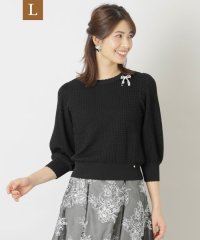 TO BE CHIC(L SIZE)/【L】レーヨンナイロン プルオーバーニット/505971331