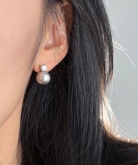 Lace Ladies/レースレディース Lace Ladies パール × ビジュー エレガント ベーシック ピアス イヤリング/505989424
