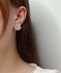 Lace Ladies/レースレディース Lace Ladies フラワー ブーケ ドーム ピアス イヤリング/505989425
