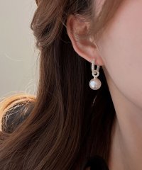 Lace Ladies/レースレディース Lace Ladies ビジュー リング ソリッド パール スウィング ピアス/505989437