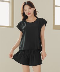 Lace Ladies/レースレディース Lace Ladies レイヤード風 ベーシック タンキニ 2点 セット【返品不可商品】/505989457